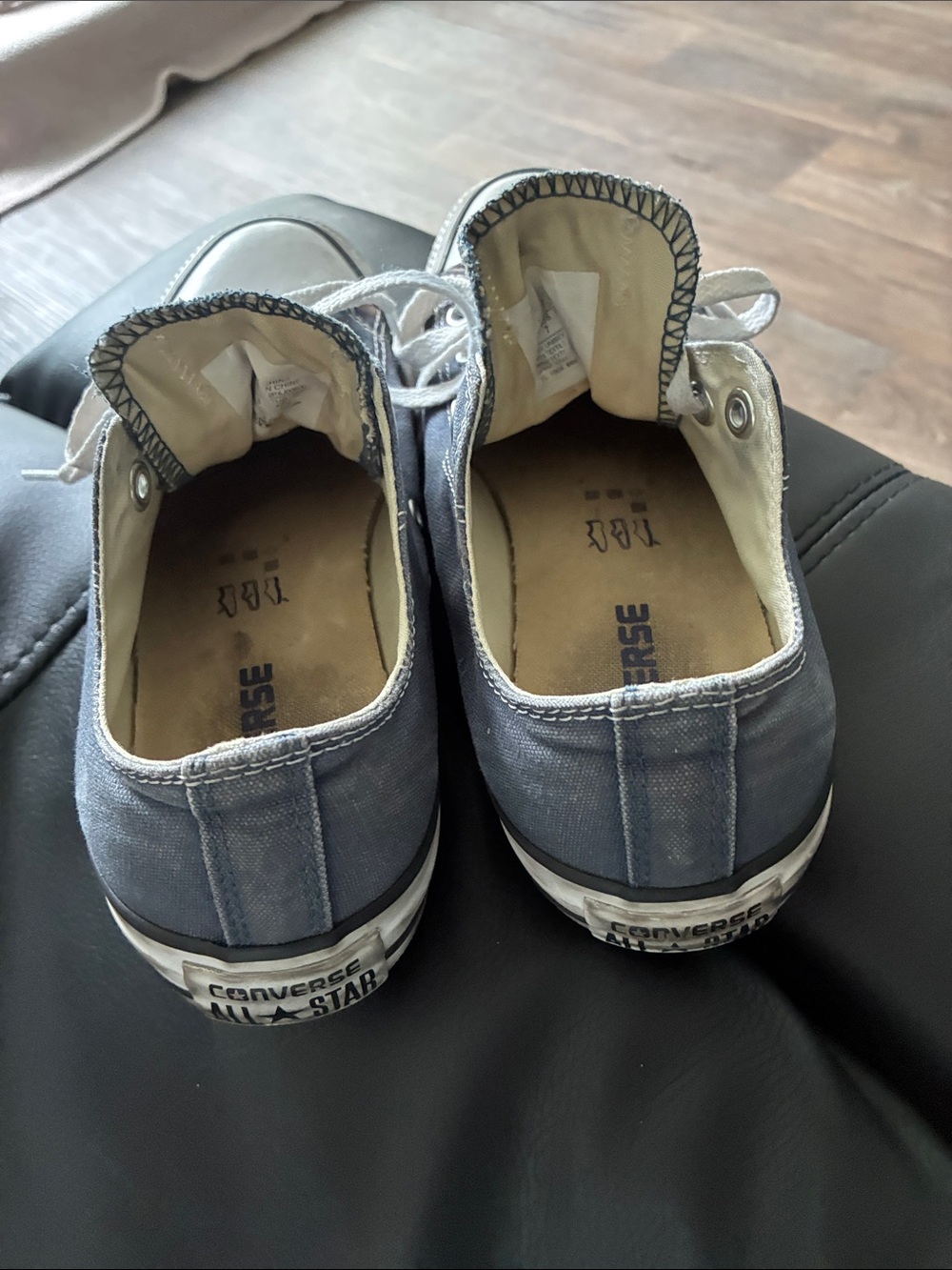 Converse Top Sneakers - Navy Blue & White - Picture 5 of 6